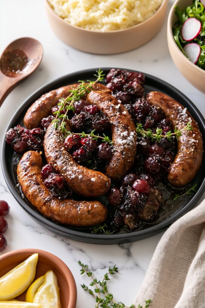 Ina Garten Roasted Sausage And Grapes Recipe