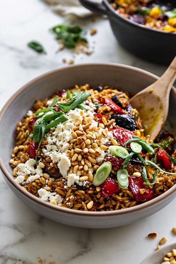 Ina Garten Roasted Vegetable Orzo Recipe