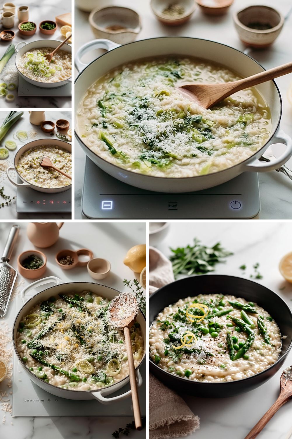 Spring Green Risotto Flavour Ina Garten Spring Green Risotto Recipe - Sandra Kitchen