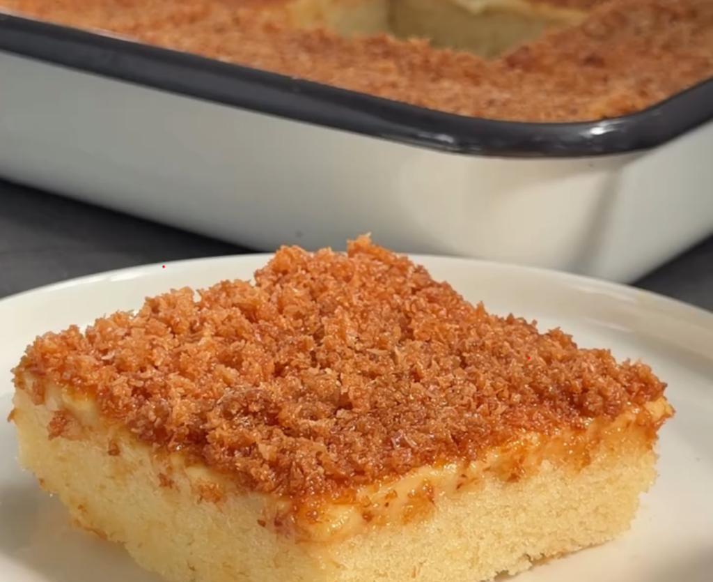 Coconut Pudding Cake Recipe