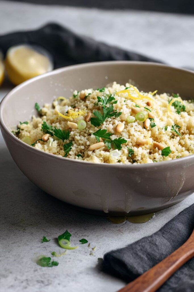 Ina Garten Couscous With Toasted Pine Nuts Recipe